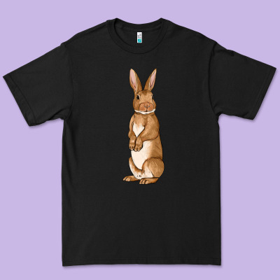 Bunny Easter Premium Tee Designed By Oliviacreatesart