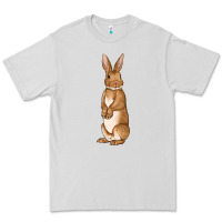 Dove Grey Bunny Easter Premium Tee - OliviaCreatesArt