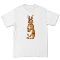White Bunny Easter Premium Tee - OliviaCreatesArt