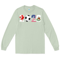 Matcha North America 2026 Football  Canada USA Mexico Soccer Long Sleeve Tee - maiPhamDesign
