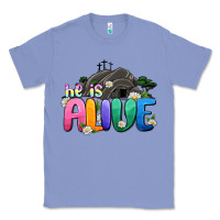 Colony Blue Easter Day He is alive Classic Tee - OliviaCreatesArt