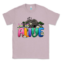 Lilac Easter Day He is alive Classic Tee - OliviaCreatesArt
