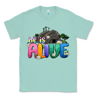 Seafoam Easter Day He is alive Classic Tee - OliviaCreatesArt