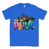True Royal Easter Day He is alive Classic Tee - OliviaCreatesArt