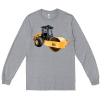 Heather Grey Compactor Illustrations Long Sleeve Tee - LillyAllenDesigns