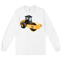 White Compactor Illustrations Long Sleeve Tee - LillyAllenDesigns