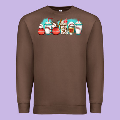 Baseball Coffee Cups Libbey Glass Premium Sweatshirt Designed By Jasminsmagicworld