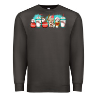 Smoke baseball coffee cups libbey glass Premium Sweatshirt - Jasminsmagicworld