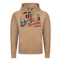I Run Hot Cocoa And Christmas Cheer Vintage Hoodie | Teevron