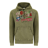 Vintage Olive I Run Hot Cocoa And Christmas Cheer Vintage Hoodie - CowhideDigitalArt