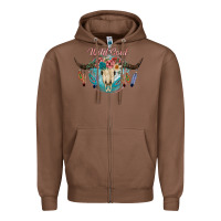 Chestnut Wild Soul Zipper Hoodie - JahusDesignShop