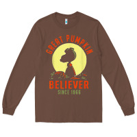 Chestnut Peanuts, Great Pumpkin Believer Since 1966 Halloween Long Sleeve Tee - maiPhamDesign
