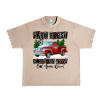 French Oak Farm Fresh Christmas Trees Cut Your Own Urban Heavy Tee - FaDigitalArtStudio