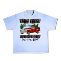 Grape Ice Farm Fresh Christmas Trees Cut Your Own Urban Heavy Tee - FaDigitalArtStudio