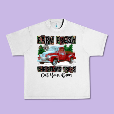 Farm Fresh Christmas Trees Cut Your Own Urban Heavy Tee Designed By Fadigitalartstudio