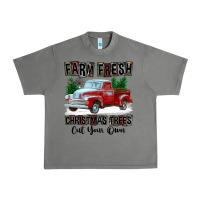 Tornado Farm Fresh Christmas Trees Cut Your Own Urban Heavy Tee - FaDigitalArtStudio