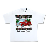 White Farm Fresh Christmas Trees Cut Your Own Urban Heavy Tee - FaDigitalArtStudio