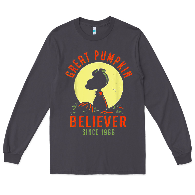 Peanuts, Great Pumpkin Believer Since 1966 Halloween Long Sleeve Tee by maiPhamDesign | Teevron