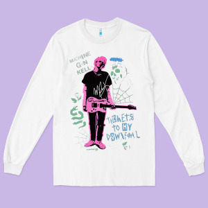 Mgk+thing Long Sleeve Tee Designed By Maiphamdesign