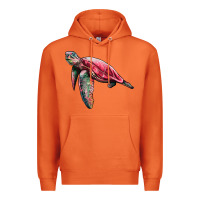 Carrot sea turtle pink glitter Premium Hoodie - Artiststas