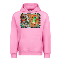 Fuchsia Pink western back to school 3rd grade Urban Hoodie - Jasminsmagicworld