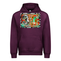 Mauve Wine western back to school 3rd grade Urban Hoodie - Jasminsmagicworld