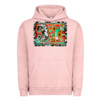 Pigment Salmon western back to school 3rd grade Urban Hoodie - Jasminsmagicworld