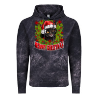 Cloud Black meowy christmas Vintage Hoodie - CowhideDigitalArt