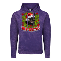 Cloud Purple meowy christmas Vintage Hoodie - CowhideDigitalArt