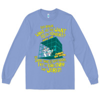 Colony Blue Pinky and the Brain The World Long Sleeve Tee - maiPhamDesign