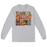Moon Dust Thankful Little Mon Long Sleeve Tee - CowhideDigitalArt