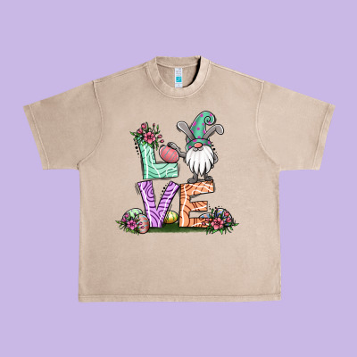 Easter Gnome Easter Bunny Gnome Urban Heavy Tee Designed By Jasminsmagicworld