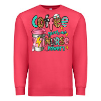 Cardinal coffee gives me nurse powers Premium Sweatshirt - Jasminsmagicworld