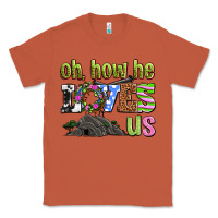 Copper Easter Day Oh he loves us Classic Tee - OliviaCreatesArt