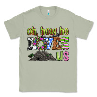 Matcha Easter Day Oh he loves us Classic Tee - OliviaCreatesArt