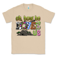 Mushroom Easter Day Oh he loves us Classic Tee - OliviaCreatesArt
