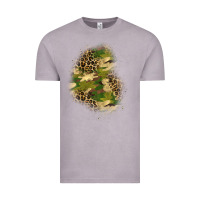 Vintage Zinc camouflage and leopard patch  1 Vintage Tee - BundleAndBundleShop