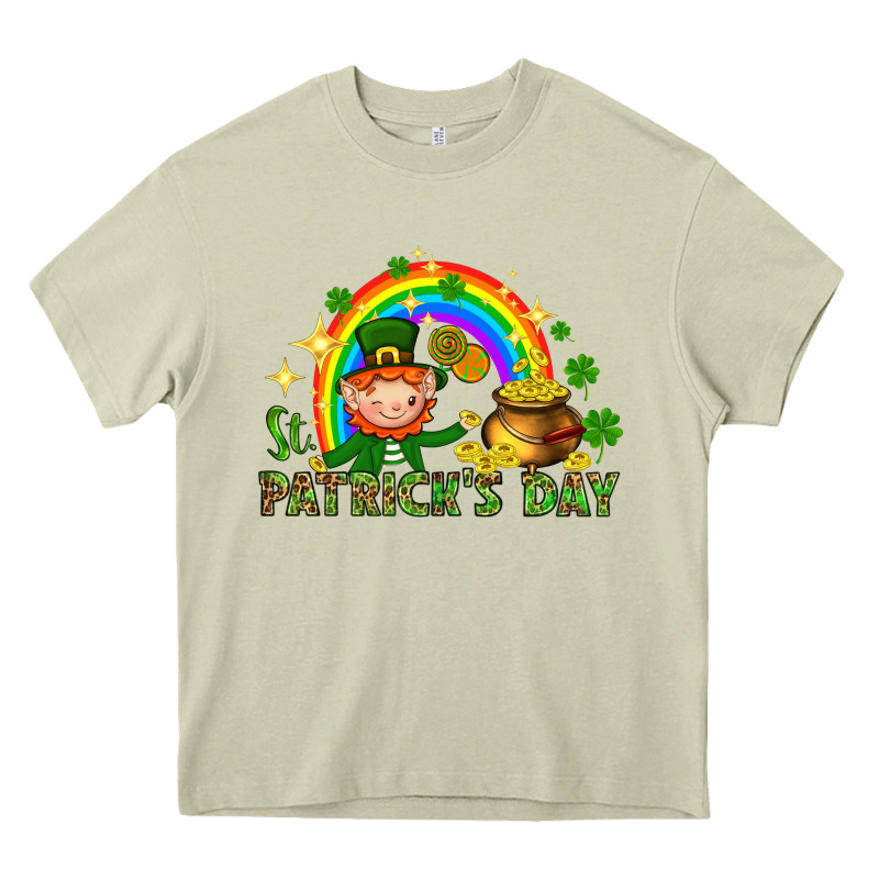 St. Patrick's Day Elf With Elements Heavy Core Tee by HowdyJamesFarm | Teevron