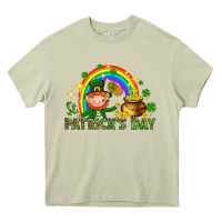 Mossy St. Patrick's Day Elf with elements Heavy Core Tee - HowdyJamesFarm