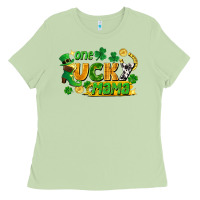 Matcha one lucky mama Ladies Tee - FaDigitalArtStudio