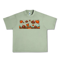 Oil Green turkey thanksgiving pumpkin libbey glass Urban Heavy Tee - BundleAndBundleShop