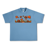 Pebble Blue turkey thanksgiving pumpkin libbey glass Urban Heavy Tee - BundleAndBundleShop