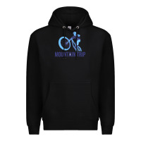 Black serape bullskull teardrop earrings Premium Hoodie - Jasminsmagicworld
