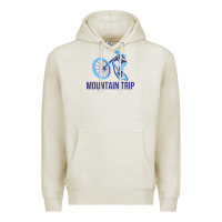Oatmeal Heather serape bullskull teardrop earrings Premium Hoodie - Jasminsmagicworld