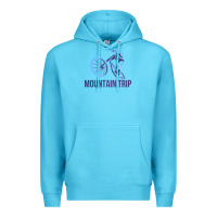 Ocean Blue serape bullskull teardrop earrings Premium Hoodie - Jasminsmagicworld
