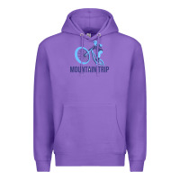 Purple serape bullskull teardrop earrings Premium Hoodie - Jasminsmagicworld