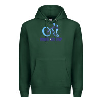 Sports Green serape bullskull teardrop earrings Premium Hoodie - Jasminsmagicworld