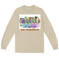 Mushroom asdfas Long Sleeve Tee - CowhideDigitalArt
