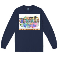 Navy asdfas Long Sleeve Tee - CowhideDigitalArt