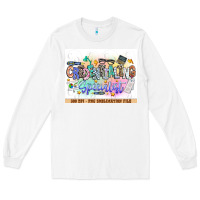 White asdfas Long Sleeve Tee - CowhideDigitalArt